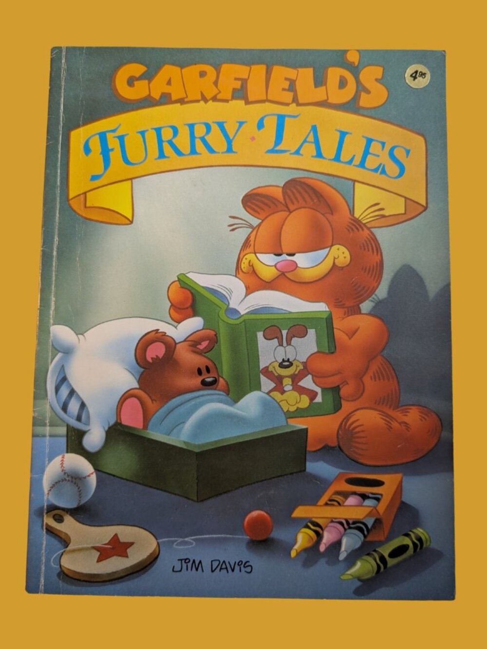 10/$25 Vintage 1989 Garfield's Furry Tales Softcover Book